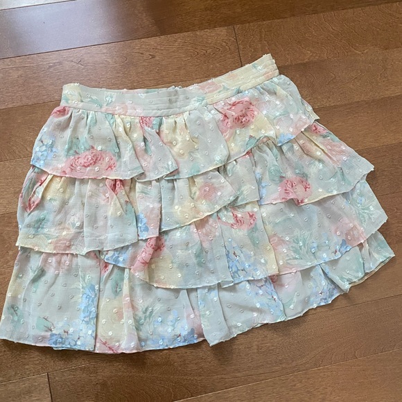 ✨NWT | Bardot X Revolve | Dobby Gypsy Skirt - Picture 12 of 12